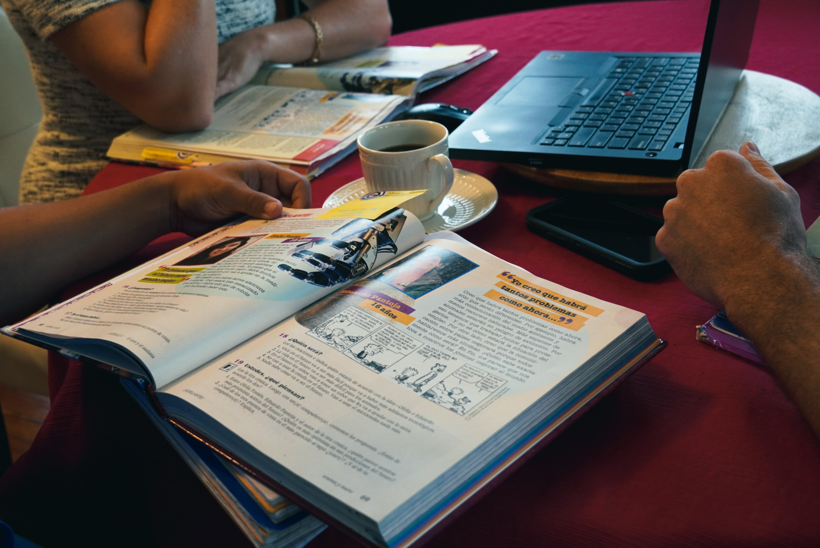 Spanish I, ongoing small group, semi-private, and private lessons available